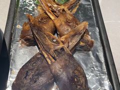 椒盐鸭头-洪福龙虾