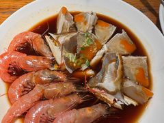 十八斩红膏蟹拼红虾-原製原味(普陀山磐龙店)