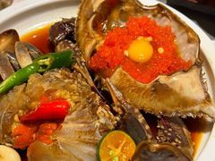 -草家酱蟹炭火烤肉店(珲春南路一店)