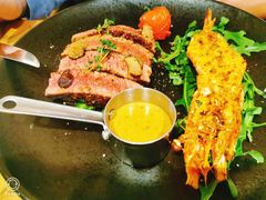 黑松露菲力牛排配泰式大虾-安妮意大利餐厅(世贸天阶店)