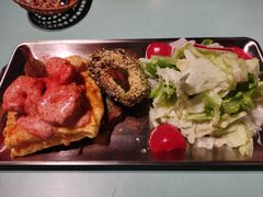 牛油果鲜虾brunch-sugarman espresso素饮糖人高新咖啡工厂