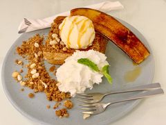 冰淇淋花生酱吐司-Fern Forest Cafe