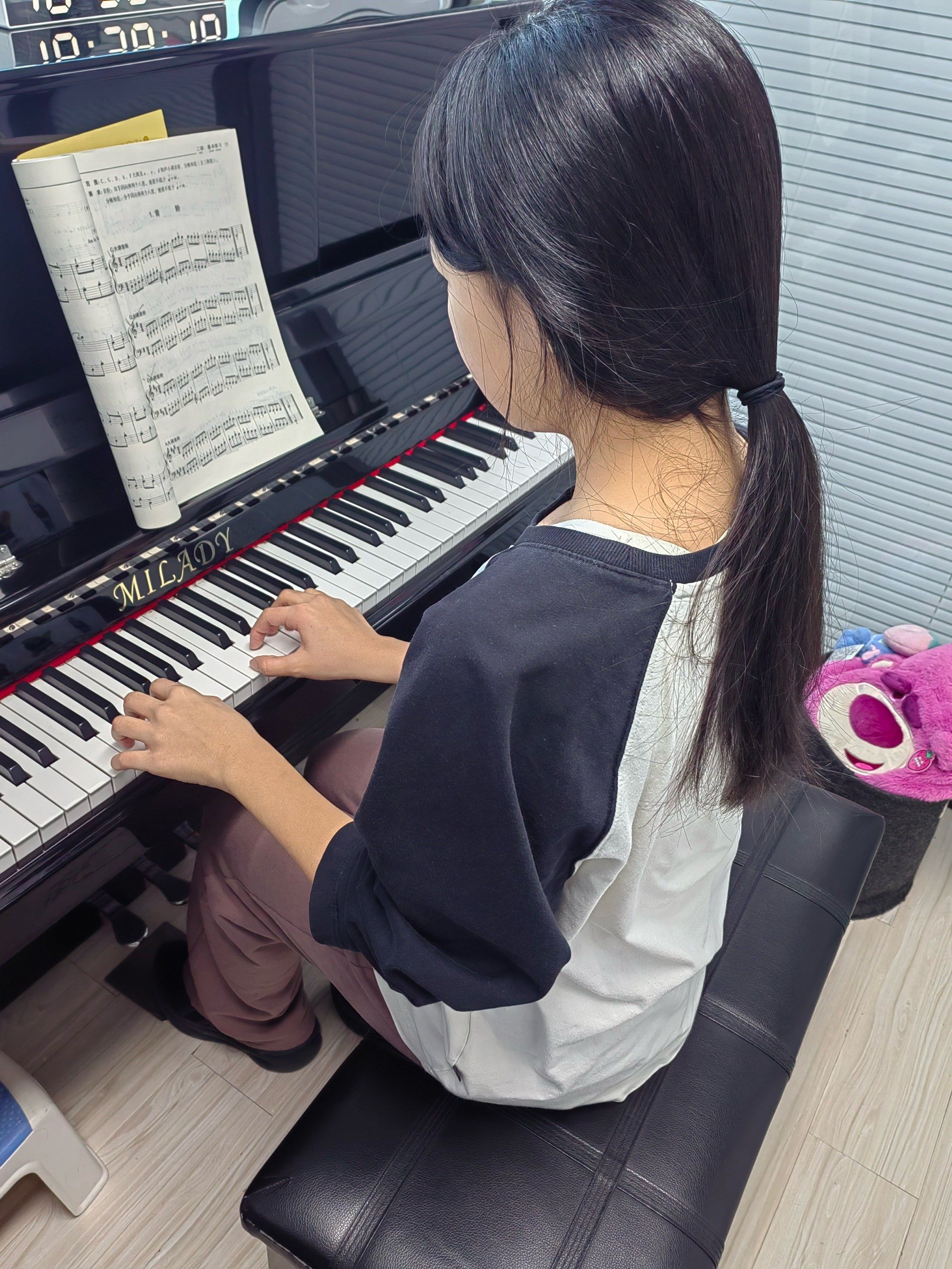 天赋与琴键的对话,小朋友们快来和钢琴对话吧