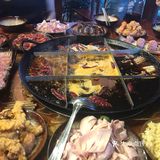 味道也还行比其他火锅只有景没有味道的好