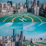 重庆打卡📷火遍全国的明星同款停机坪，高空绝佳视角