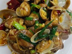 姜葱炒花蛤-阿杰臻选海鲜饭店(普陀山店)