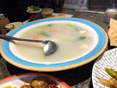 三鲜豆腐汤-渔民船说·北塘海鲜·天津菜·海肠捞饭(北塘古镇店)