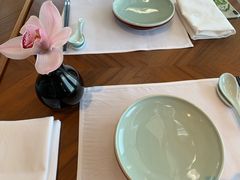 餐具摆设-北京柏悦酒店·锦庭餐厅Dining Room