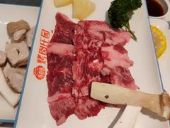 烤厚切梅花肉-韩香福烤肉庄园(文化西路店)