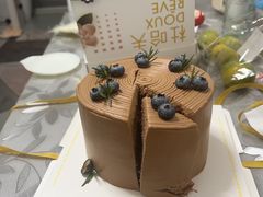 焦糖巧克力裸蛋糕-杜哈夫DOUX RÊVE·生日蛋糕(日月光店)