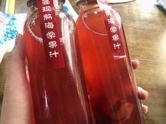 阿婆现熬海棠果茶-阿婆情腊排骨火锅(金虹路店)