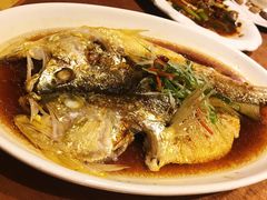葱油大黄鱼-胖大嫂渔家排档(半边山店)