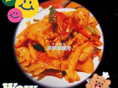 拌海螺片-红辣椒八爪鱼特色韩国料理