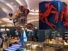 自助取餐区-帝企鹅自助餐厅•儿童岛•真企鹅(长隆企鹅酒店)