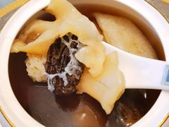 羊肚菌竹笙炖鱼胶-御膳·现代粤菜·高空城景宴会厅·谢师宴(罗湖万象城店)