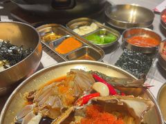 -草家酱蟹炭火烤肉店(珲春南路一店)