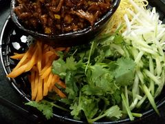 招牌京酱肉丝-额娘·春饼烤鸭(华北七楼创始店)