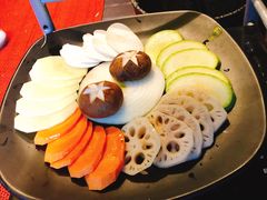蔬菜拼盘-三国惹火烤肉·中日韩烤肉集合店(百草路店)