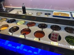 自助调料区-傣妹火锅(南京东路一店)