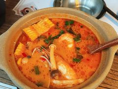泰式海鲜冬阴功汤-TamTam