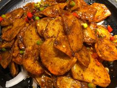干锅土豆片-九锅一堂酸菜鱼(万达广场店)