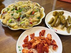 -金鸡老字号砂锅口袋豆腐