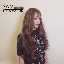 Yishen染发作品-3AM HAIR SALON烫发染发接发