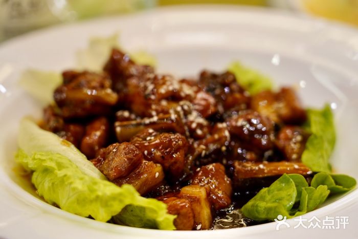 镇扬菜馆糖醋小排图片