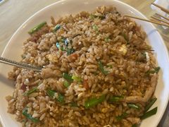 韭菜肉丝炒饭-大佬李砂锅(钱江财富广场店)