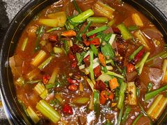 馋嘴鸭血-华盛园卷子王农家菜水库鱼