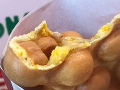 咸蛋黄鸡蛋仔-兰芳园丝袜奶茶