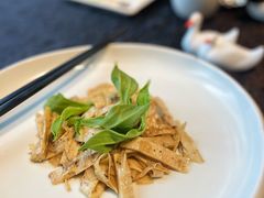 松露酱炒笋衣和芦笋-大董(福田皇庭中心店)