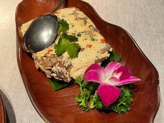 蕉叶白参蒸豆腐-花马天堂云南餐厅 Lost Heaven(高邮路店)