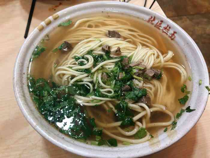 北区拉面馆(大港店)-"第一次吃大港这边的北区拉面,我们8点多去.