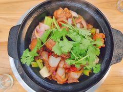 鸡公煲小煲-鸡公煲(南竹饭店)