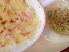 深海鳕蟹肉鲜奶芝士烤饭-玛格萝妮比萨屋(四平店)