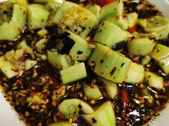 凉拌黄瓜-玛扎烧烤私房菜