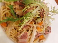 奶油培根意面-SEN CASTLE城堡西餐(创意设计中心店)