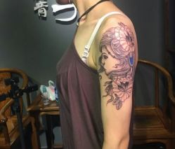 -木子·纹身店TATTOO穿孔·洗纹身