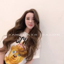 Yishen染发作品-3AM HAIR SALON烫发染发接发