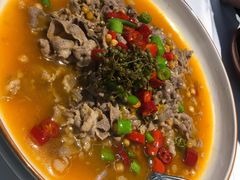 开胃椒汁肥牛-鑫悦诚府·新鲁菜·餐厅(趵突泉店)