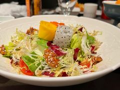 橄榄油琥珀桃仁鲜蔬-旺顺阁·北京菜·烤鸭(大望路店)