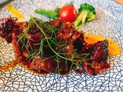 甜不腻金瓜酱照烧谷饲牛肋条-幸薈飯堂