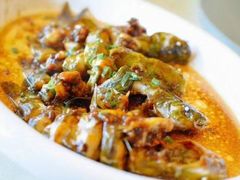黄豆酱焖黄骨鱼-老母亲农家饭店