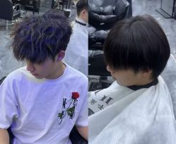 点击看大图 -M1山木造型国潮男士发型定制