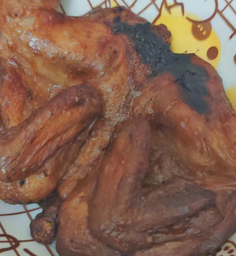 第一次动手做烤鸡,也是天天在家待腻了!都不知道吃啥了
