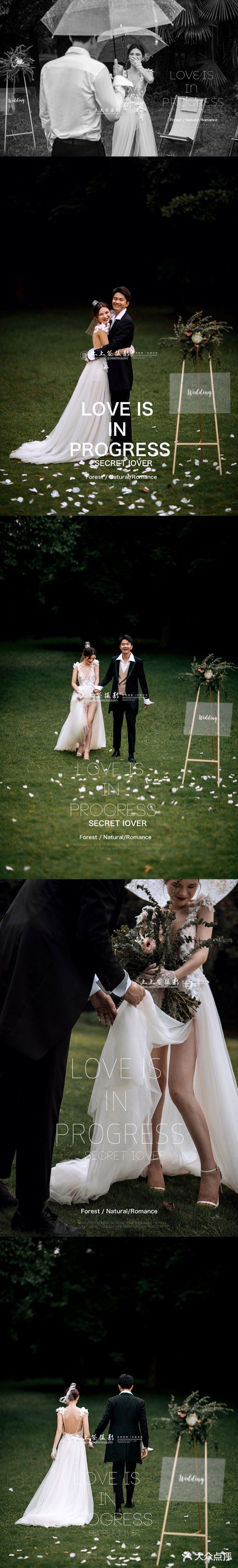 草坪婚礼/明亮森系高定婚纱照系列分享🍃