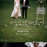 草坪婚礼/明亮森系高定婚纱照系列分享🍃