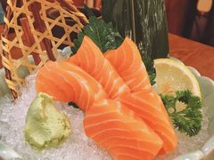 三文鱼刺身-魟阳日式料理(庆春店)