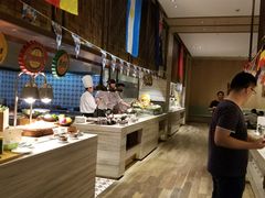 自助取餐区-客莱福诺富特酒店·互动餐厅